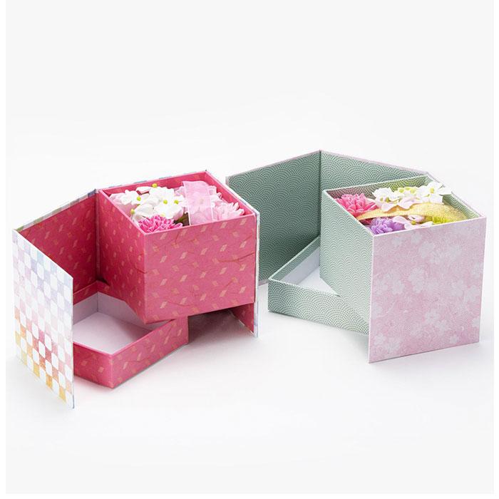 ソープフラワー 通販ソープフラワー ボックス 入浴剤 和 バスフレボックス MIYABI M バスフレグランス 花の形 花びら 造花 ギフト 石鹸 せっけん ソープフラワー | ブランド登録なし | 02