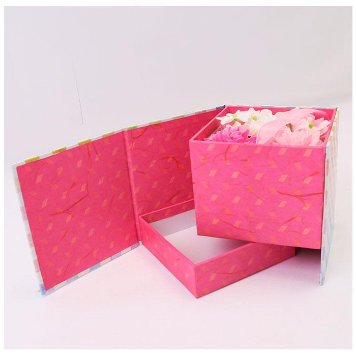 ソープフラワー 通販ソープフラワー ボックス 入浴剤 和 バスフレボックス MIYABI M バスフレグランス 花の形 花びら 造花 ギフト 石鹸 せっけん ソープフラワー | ブランド登録なし | 08