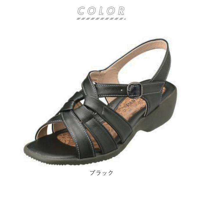 サンダル 通販サンダル レディース 夏 履きやすい ストラップサンダル パンジー pansy 歩きやすい 疲れにくい ローヒール おしゃれ シンプル サマーサンダル 軽 | PANSY | 12