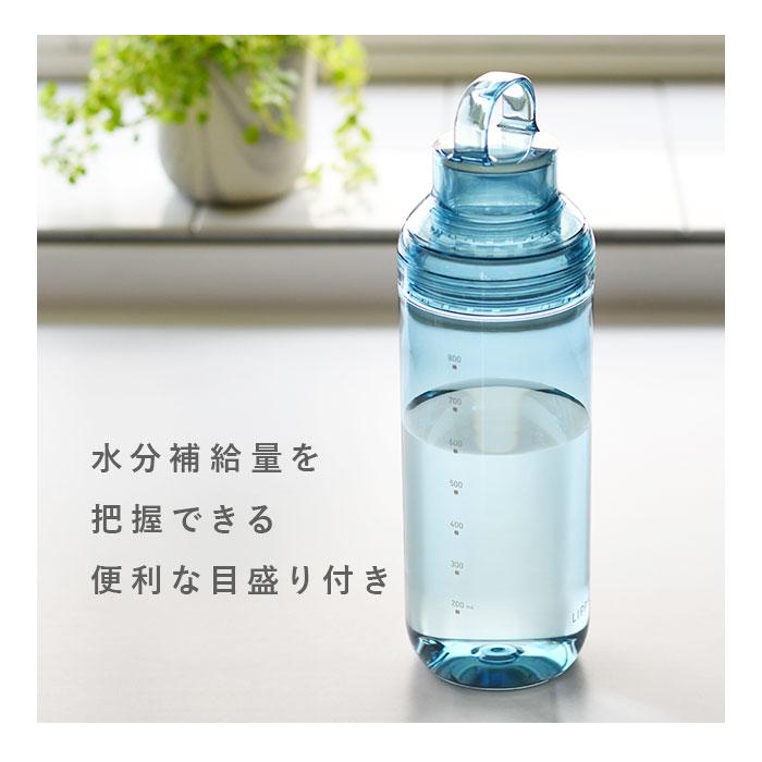 ウォーターボトル LIPPY ウォーターボトル 1L 通販 日本製 水筒 1000ml 1リットル マグボトル 直飲み水筒 クリアボトル 軽量 軽い 飲み口広い 手が入る |  | 08