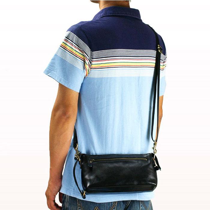 47 割引今季一番 ショルダーバッグ メンズ 革 通販 斜めがけ かっこいい 小さめ レザー 本革 40代 50代 60代 日本製 牛革 セカンドバッグ おしゃれ ブラック ブラウン バッグ メンズファッション ファッション Solcaloja Med Ec