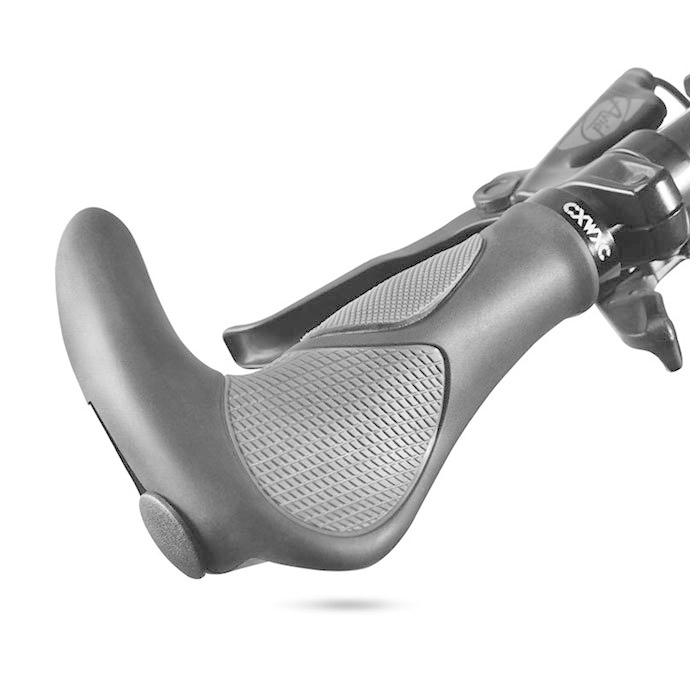 自転車 通販自転車 グリップ 交換 マウンテンバイク クロスバイク バーハンドル 自転車用品 ハンドル カバー バーハンドル エルゴグリップ 自転車 |  | 04