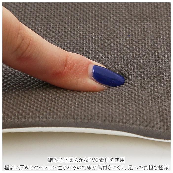 トイレマット 通販トイレマット 拭ける キャラクター おしゃれ かわいい 撥水 はっ水 やわらかい PVC 素材 滑り止め すべりにくい クッション性 約 トイレマット | ブランド登録なし | 06