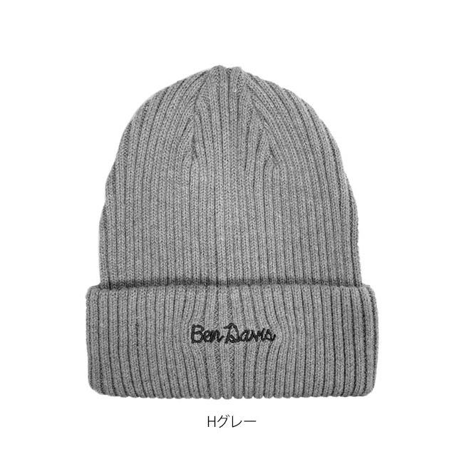 ニット帽 メンズ レディース ブランド リブ ニットキャップ 帽子 おしゃれ 秋冬 ビーニー 厚手 シンプル キッズ ロゴ 刺繍 ステッチ  BEN DAVIS  ニット帽 | BEN DAVIS | 16
