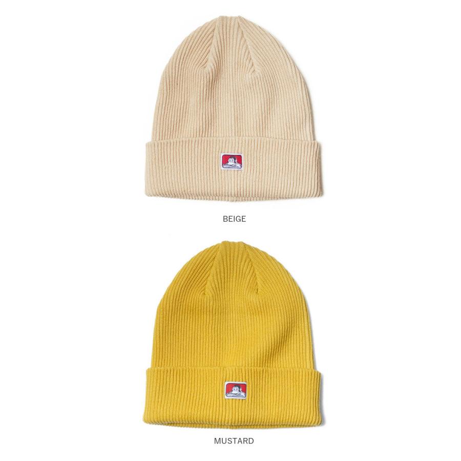 BEN DAVIS ニット帽 通販 メンズ ブランド ベンデイビス ニットキャップ レディース 男女兼用 黒 おしゃれ 無地 ロゴ ユニセックス ビーニー シンプル | BEN DAVIS | 20