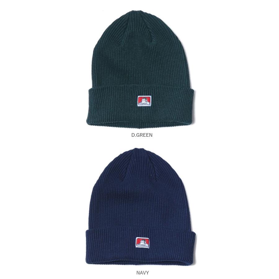 BEN DAVIS ニット帽 通販 メンズ ブランド ベンデイビス ニットキャップ レディース 男女兼用 黒 おしゃれ 無地 ロゴ ユニセックス ビーニー シンプル | BEN DAVIS | 21