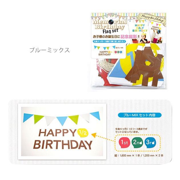 バースデーガーランド ガーランド 誕生日 おしゃれ バースデー バースデーバナー メモリアルバースデーペーパーフラッグセット 生後6ヶ月 1歳 2歳 3歳 誕生会 | BEN DAVIS | 13