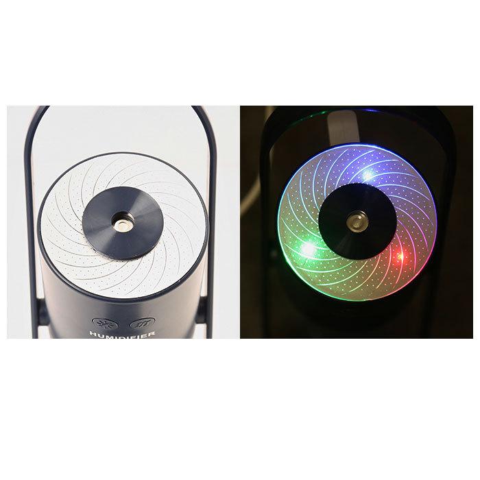 加湿器 usb 卓上 通販 ミスト ライト LEDライト 間接照明 照明 小型 乾燥 対策 除菌 加湿 おしゃれ コンパクト オフィス マジックシャドウ 車載用 車用 加湿器 | BACKYARD FAMILY | 11