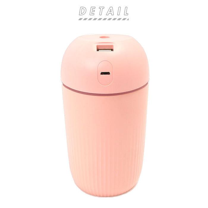 超音波加湿器 卓上 通販 加湿器 オフィス 小型 ミニ加湿器 可愛い 超音波 車内 車用 車載 乾燥 コンパクト リビング 寝室 乾燥対策 パフィオ 超音波加湿器 | BACKYARD FAMILY | 03
