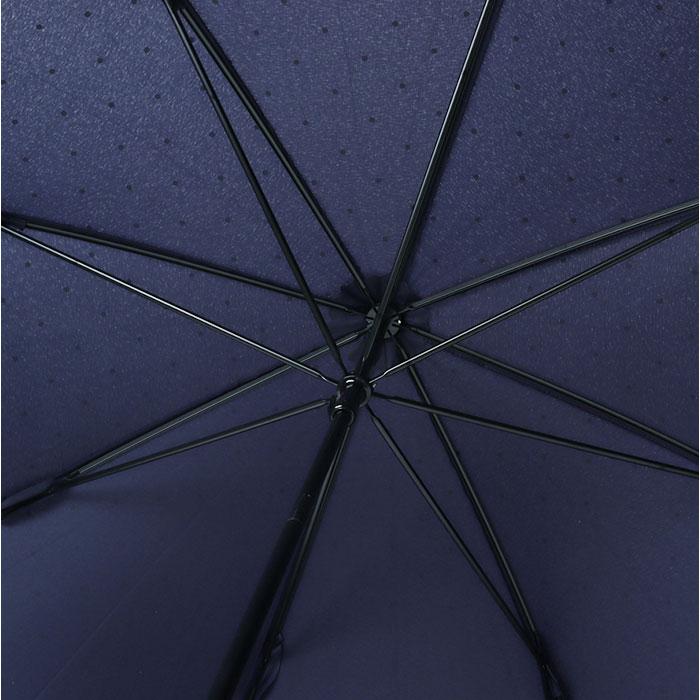 ビコーズ because ビコーズ 長傘 レディース 55cm 通販 雨傘 日傘 晴雨兼用傘 傘 かさ カサ 婦人傘 晴雨兼用 UV対策 紫外線対策 ドット 熱中症対策 かわいい | because | 15