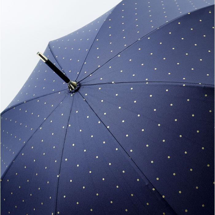 ビコーズ because ビコーズ 長傘 レディース 55cm 通販 雨傘 日傘 晴雨兼用傘 傘 かさ カサ 婦人傘 晴雨兼用 UV対策 紫外線対策 ドット 熱中症対策 かわいい | because | 17