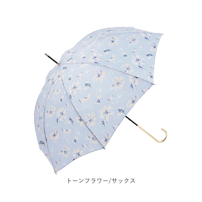 傘 レディース 長傘 通販 晴雨兼用 日傘 uvカット おしゃれ かわいい ブランド because ビコーズ 58cm 手開き 雨傘 雨晴兼用傘 かさ 婦人傘 アンブレラ | because | 25