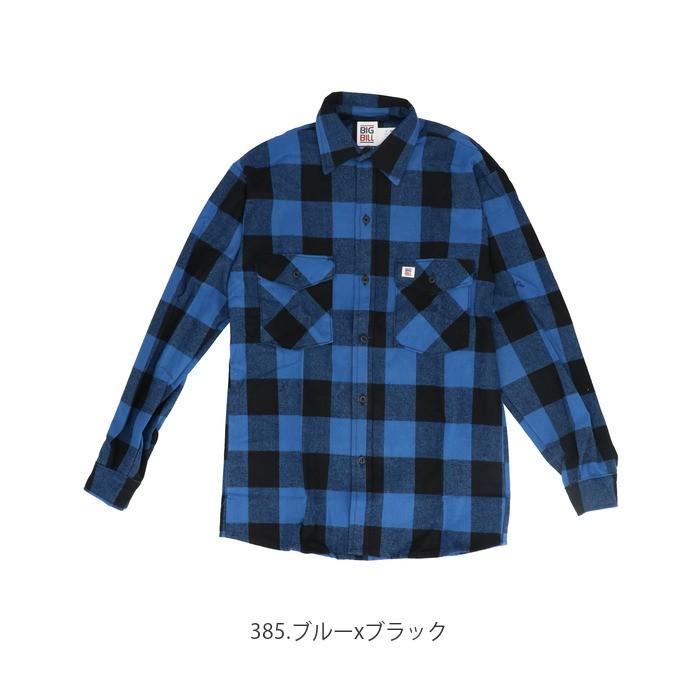 ネルシャツ メンズ 厚手 通販 BIG BILL ビッグビル フランネルシャツ
