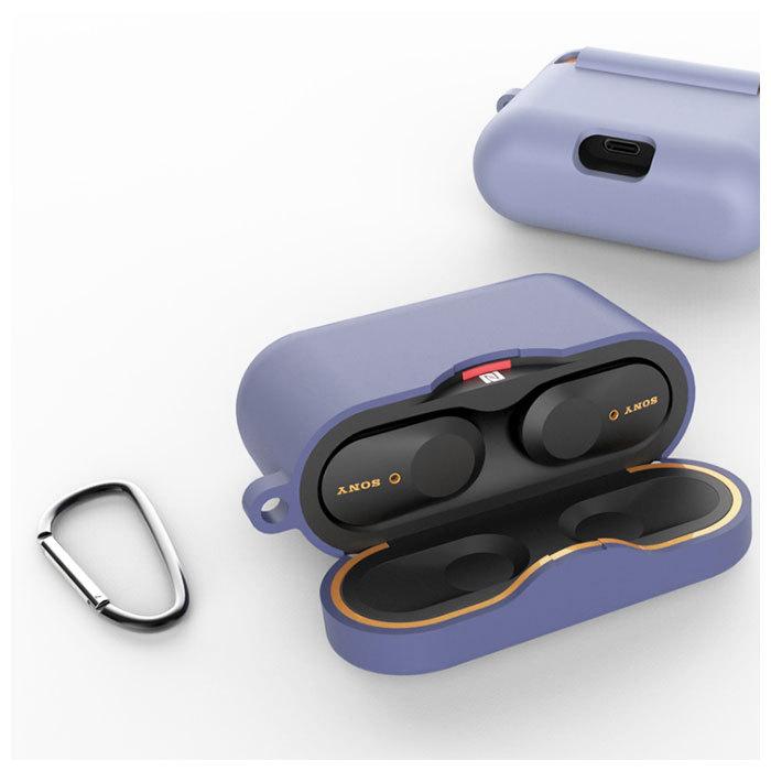 wf-1000xm3 ケース 通販 sony イヤホンケース シリコン 耐衝撃 ソフト