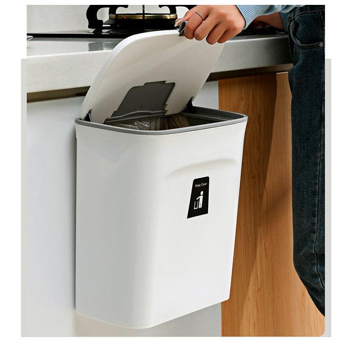 ゴミ箱 通販ゴミ箱 壁掛け おしゃれ キッチン ごみ箱 ダストボックス ごみばこ 蓋付き 蓋つき 三角コーナー 生ごみ リビング ミニ 分別 壁面収納 収納  ゴミ箱 |  | 05