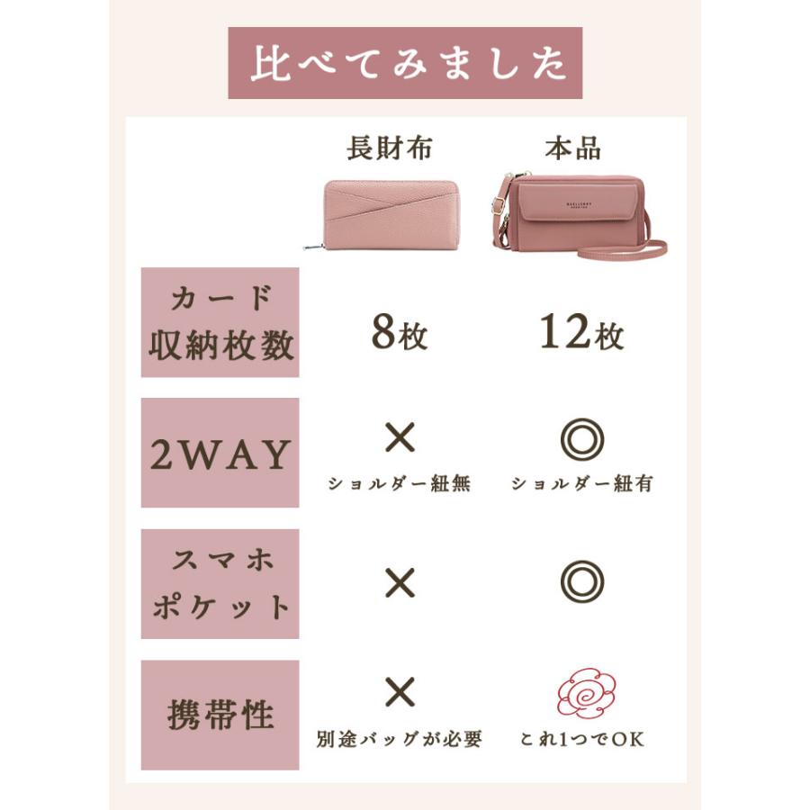 お財布ショルダー お財布 ショルダー ポシェット お財布ポシェット スマホポーチ スマホショルダー お財布ショルダーバッグ 斜めがけバッグ 通販 |  | 14