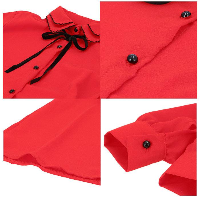 女の子 ブラウス 通販 入学式 卒業式 かわいい リボン 白 フォーマル 卒園式 入園式 子供服 キッズ トップス ジュニア 襟付シャツ フォーマル シャツ 160 女の子 |  | 07