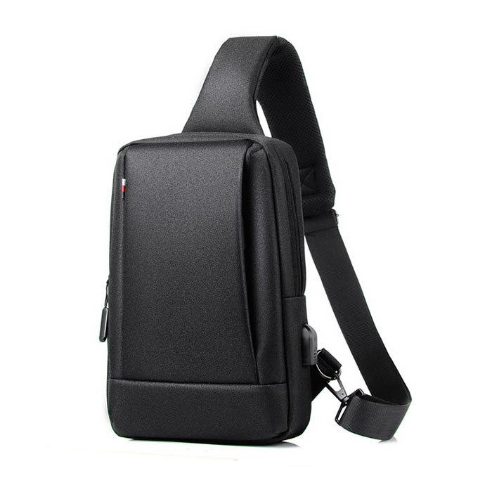 ボディバッグ メンズ 防水 通販 かっこいい 横型 ワンショルダー 大容量 usb ビジネス 斜め掛け 薄型 ショルダーバッグ 斜めがけバッグ 通勤 通学 ボディバッグ |  | 03