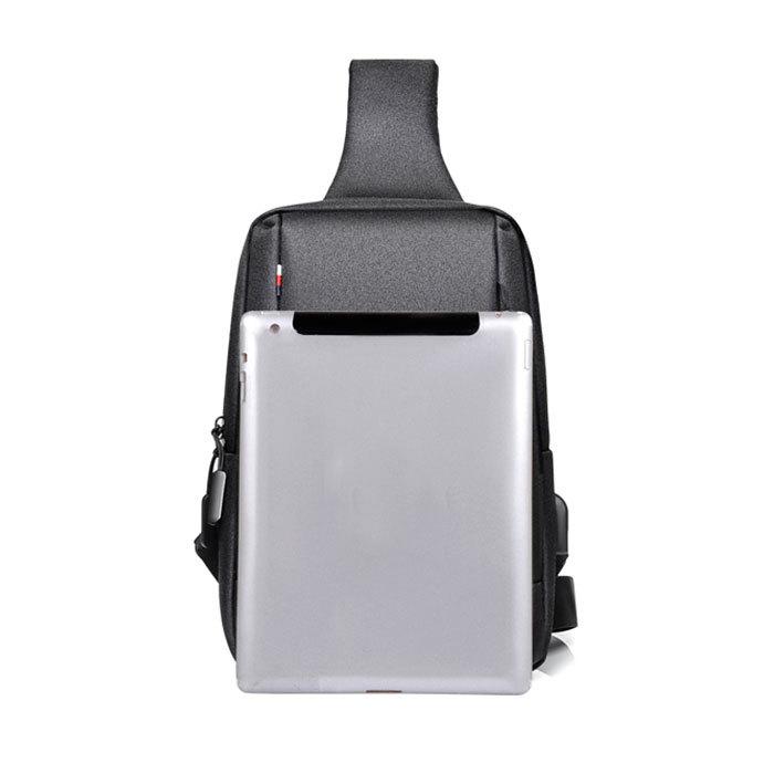 ボディバッグ メンズ 防水 通販 かっこいい 横型 ワンショルダー 大容量 usb ビジネス 斜め掛け 薄型 ショルダーバッグ 斜めがけバッグ 通勤 通学 ボディバッグ |  | 10