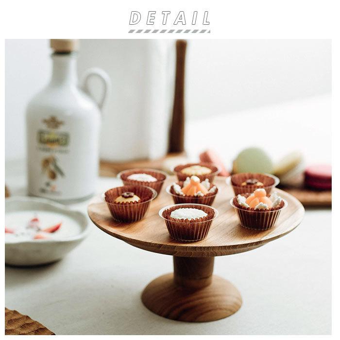 ケーキスタンド 通販ケーキスタンド 木 m 木製 大皿 コンポート 皿 ケーキプレート ケーキトレー ケーキ スタンド 可愛い お皿 プレート ケーキスタンド | BACKYARD FAMILY | 02