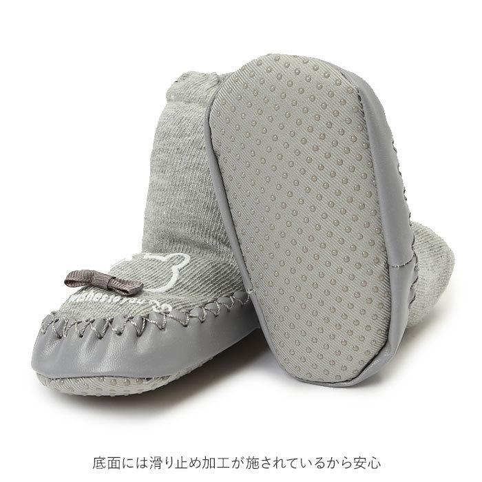 ソックスシューズ ベビー 通販 赤ちゃん 伸縮性 リボン 柔らか ベビーシューズ ルームシューズ ソックス シューズ 靴下 滑り防止 滑り止め ソックスシューズ | ブランド登録なし | 09
