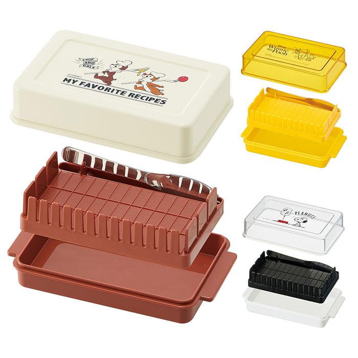 バターケース 通販バターケース カット スケーター SKATER カッティングガイド付き 5g 10g 15g カット ガイド くっつき防止 おしゃれ かわいい  バターケース |  | 13