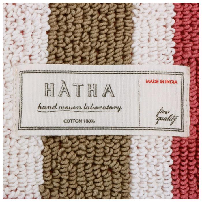 バスマット 通販バスマット かわいい おしゃれ カラフル シンプル ストライプ バイカラー 手織り仕様 綿 コットン100% Sally サリー Armi アルミ  バスマット |  | 03