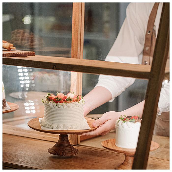 ケーキスタンド 通販ケーキスタンド 木 m 木製 中皿 コンポート 皿 ケーキプレート ケーキトレー ケーキ スタンド 可愛い お皿 プレート ケーキスタンド | Afternoon Tea | 02
