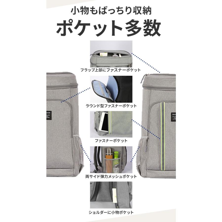 クーラーバッグ 保冷バッグ リュック 通販 クーラーバッグ 32L リュックサック 保冷リュック 大容量 ランチバッグ 保温バッグ 保冷バック リュック型 エコバッグ | BACKYARD FAMILY | 12
