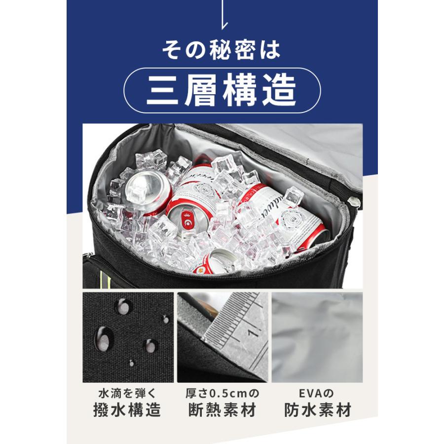 クーラーバッグ 保冷バッグ リュック 通販 クーラーバッグ 32L リュックサック 保冷リュック 大容量 ランチバッグ 保温バッグ 保冷バック リュック型 エコバッグ | BACKYARD FAMILY | 09