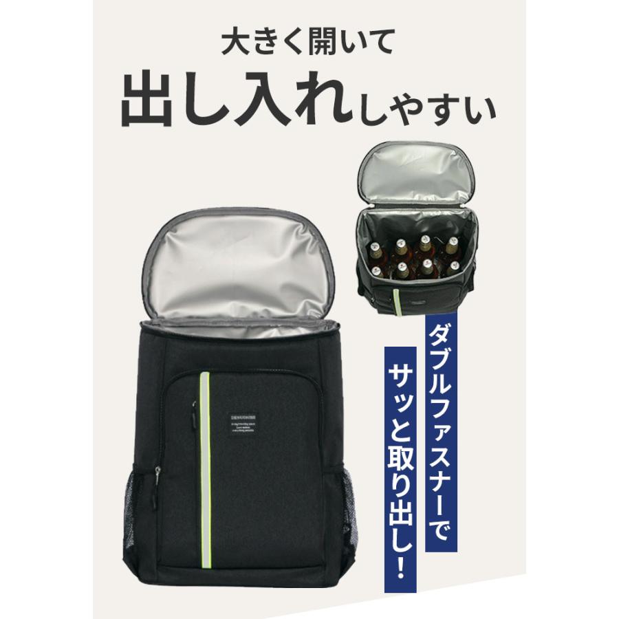 クーラーバッグ 保冷バッグ リュック 通販 クーラーバッグ 32L リュックサック 保冷リュック 大容量 ランチバッグ 保温バッグ 保冷バック リュック型 エコバッグ | BACKYARD FAMILY | 11