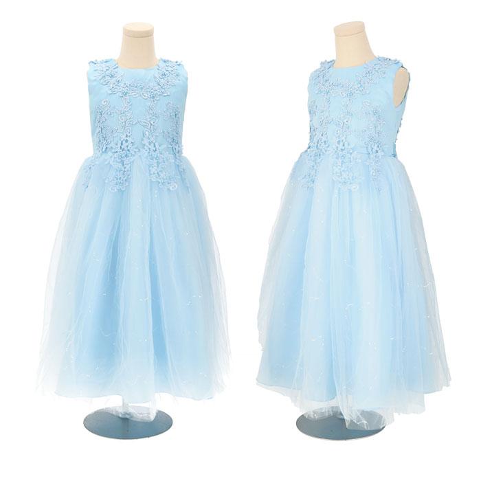 ドレス 通販ドレス 子供 ピアノ 発表会 女の子 ロングドレス ノースリーブ パーティードレス 子ども服 フォーマル 子供ドレス コンクール プリンセス ドレス | ブランド登録なし | 11