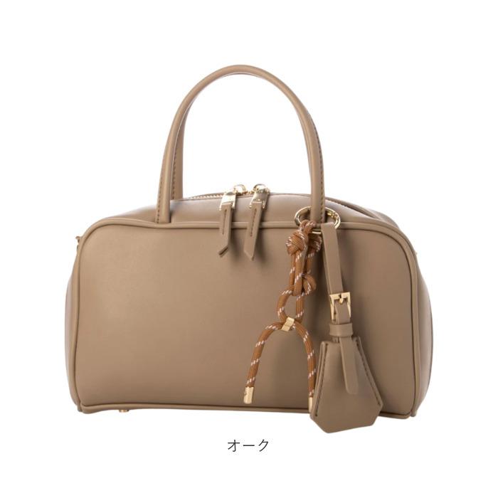 カシュカシュ cachecache バッグ 10-00-02970 通販 ボストンバッグ チャーム付横長ボストン 手提げ ボストンバック レディース カシュカシュ | cache cache | 21