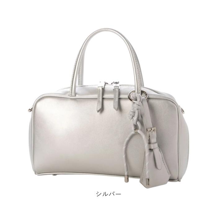 カシュカシュ cachecache バッグ 10-00-02970 通販 ボストンバッグ チャーム付横長ボストン 手提げ ボストンバック レディース カシュカシュ | cache cache | 23