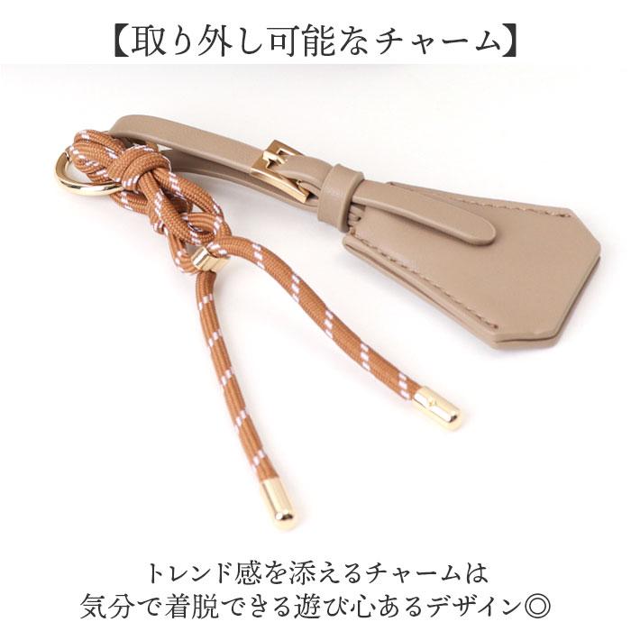 カシュカシュ cachecache バッグ 10-00-02970 通販 ボストンバッグ チャーム付横長ボストン 手提げ ボストンバック レディース カシュカシュ | cache cache | 10