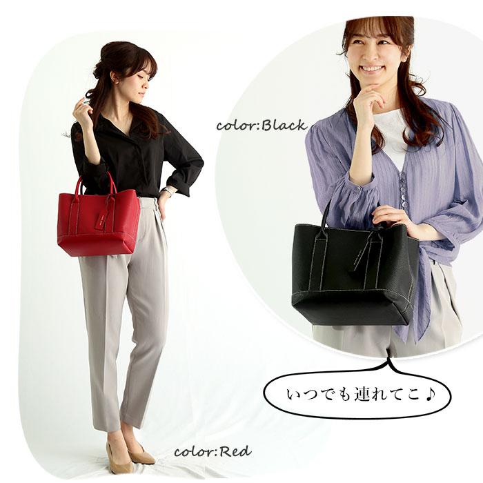 カシュカシュ バッグ 通販 トートバッグ レディース フェイクレザー 合皮 パーテーショントート 通勤 通学 ハンドバッグ 小さめ コンパクト 整理 カシュカシュ | cache cache | 22