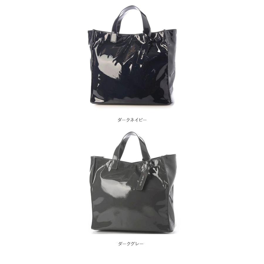 cachecache カシュカシュ トートバッグ エナメル 通販 トートバック トート 手提げバッグ 手提げバック 手提げ ハンドバッグ スクエア 四角 ポケット 上品 | cache cache | 23