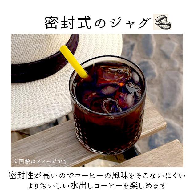 水出しコーヒーポット 水出しコーヒー 水出しアイスコーヒー ボトル ポット 器具 水出しコーヒーポット 1.1L 水出し専用コーヒージャグ 水出しコーヒー | TAKEYA FLASK | 04