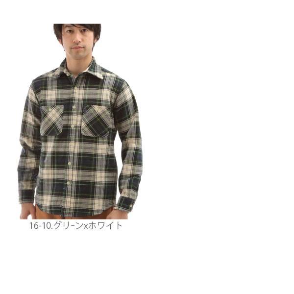 ネルシャツ メンズ 長袖 CAMCO カムコ シャツ ヘビーウェイト チェックシャツ 男性用 タータンチェック ブラックウォッチ チェック フランネルシャツ 正規品 | CAMCO | 03
