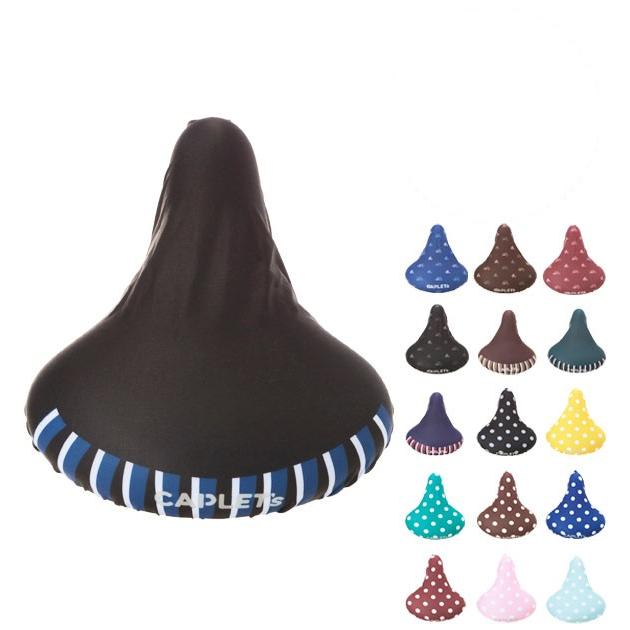 サドルカバー のびーる チャリCAP サドルカバー 防水 ママチャリ キズ隠し 定番 汚れ防止 かわいい おしゃれ 撥水 反射材付き 反射 サドルキャップ | 