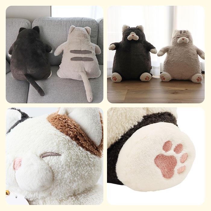 ねこ肯定感 抱きまくら L 通販 Lサイズ だきまくら アニマル抱き枕 抱き枕 クッション ぬいぐるみ マクラ 人形 猫 ネコ 動物 アニマル 可愛い かわいい | BACKYARD FAMILY | 17
