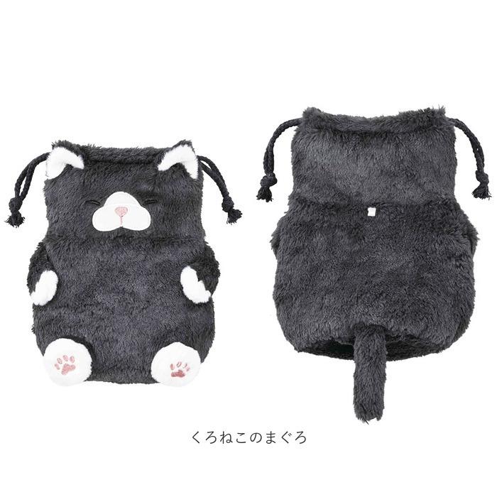 巾着 ねこ肯定感 通販 ポーチ 巾着ポーチ ミニポーチ 小物入れ