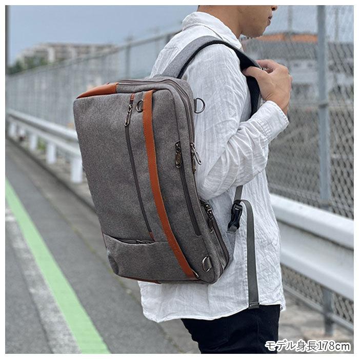 ビジネスリュック メンズ 通販 レディース 3way 大容量 大きめ 軽量 多機能 デイパック リュックサック ビジネスバッグ ショルダーバッグ ビジネスリュック |  | 03