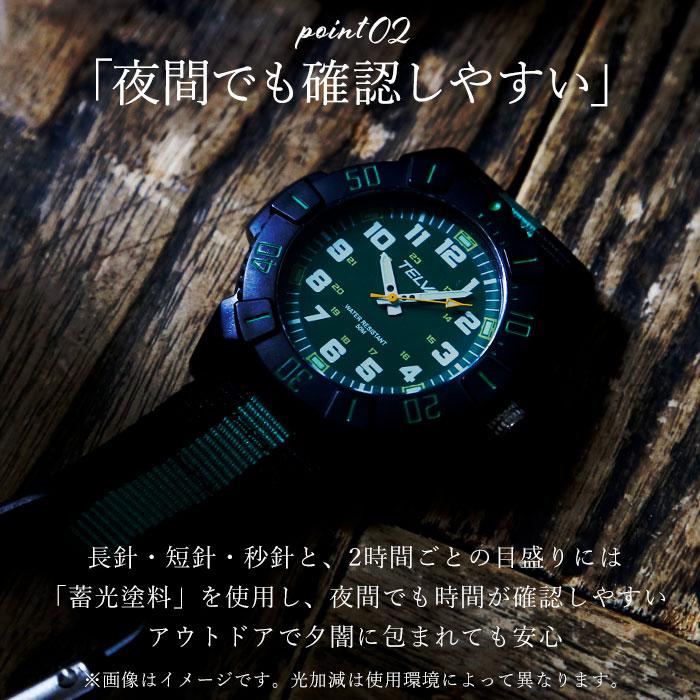 カラビナ 通販カラビナ 時計 カラビナウォッチ ハングウォッチ ハンギングウォッチ アナログウォッチ アナログ時計 アナログ 防水 5気圧防水  カラビナ | TELVA | 07