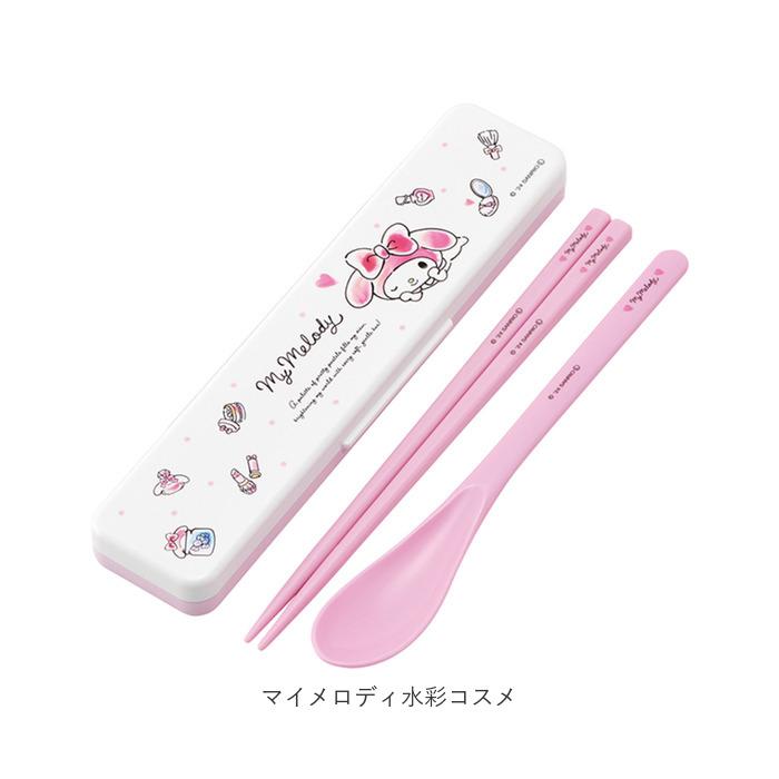 コンビセット 通販コンビセット 箸 スプーン 18cm カトラリー 抗菌 音が鳴らない キャラクター プーさん ミッキー こども 子ども キッズ 幼児 ＳＮ | スケーター | 08