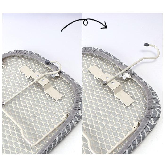 アイロン台 コンパクト 通販 畳める  北欧柄 スチームアイロン台 ボード 脚付き 収納 フック 掛けれる かわいい おしゃれ 足つき アイロンがけ アイロン台 |  | 10