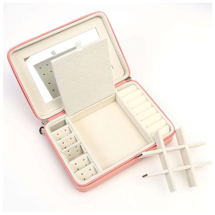誠実 ジュエリーボックス 通販 携帯用 アクセサリーケース アクセサリー収納 おしゃれ アクセサリーボックス かわいい 指輪 リング ピアス ネックレス 持ち運び Riosmauricio Com