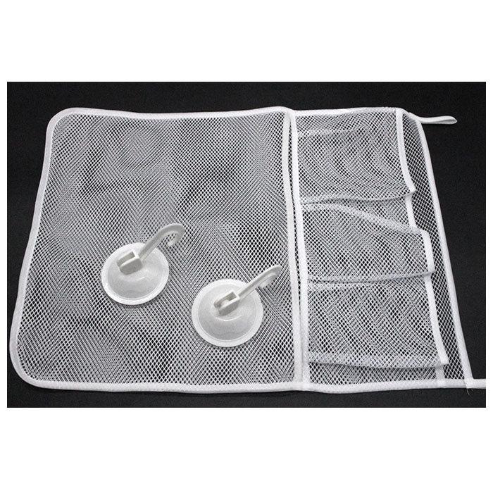 お風呂 おもちゃ 収納 通販 収納ネット バスルーム 浴室 ネット フック 壁 穴開けない メッシュ 袋 子供 キッズ インテリア 雑貨 クローゼット お風呂 | BACKYARD FAMILY | 05