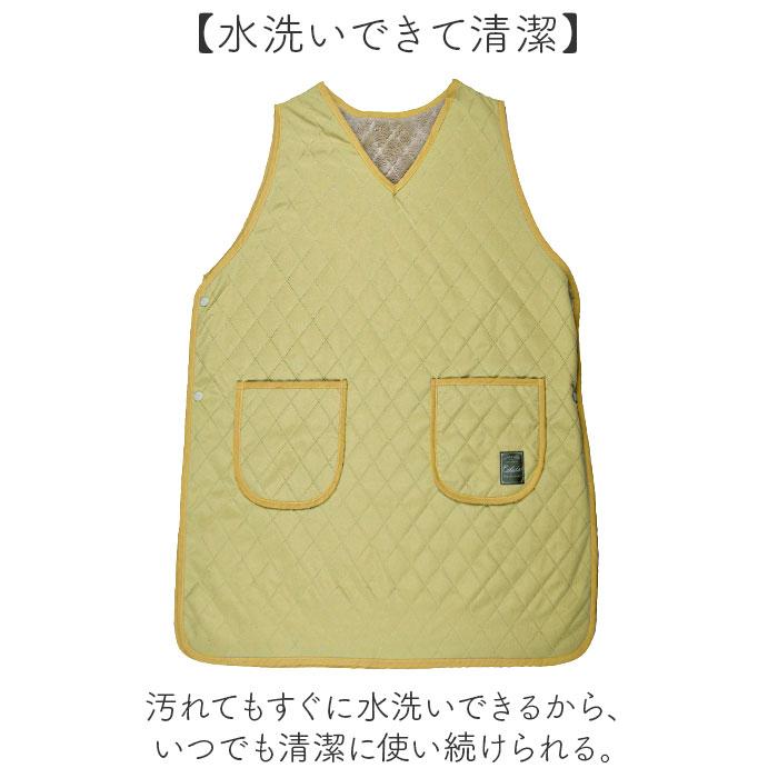 エプロン 裏ボア 通販 かぶりエプロン 前掛け 作業着 あったか 防寒 暖かい おしゃれ レディース 保育士 かわいい 可愛い 冬 秋冬 冬用 キルティング 無地 |  | 10