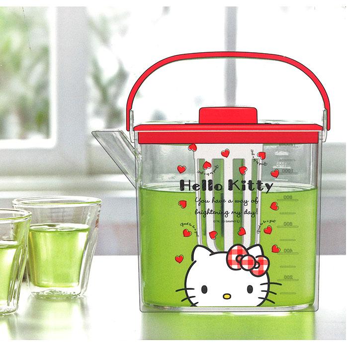 麦茶ポット 通販麦茶ポット 耐熱 洗いやすい 冷水筒 ピッチャー 1.2l 熱湯OK お茶 麦茶 水出し 煮出し 兼用 茶こし付き かわいい 水差し お茶用品 麦茶ポット |  | 10